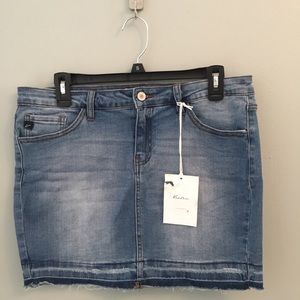 NWT KanCan Denim Mini Skirt